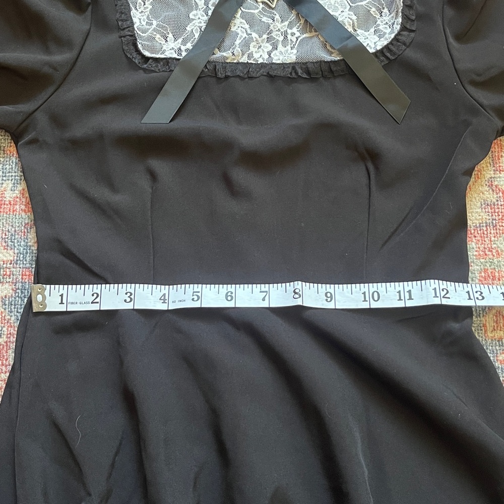 NWT The Grave Girls “Escape the Attic” mini dress, long sleeve by Dolls Kill - Picture 11 of 15